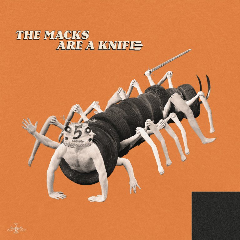 Cover art for The Macks are a Knife album, the fifth LP from The Macks in Portland, Oregon
